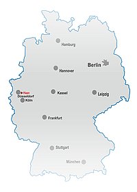 Vertretergebiete Deutschland